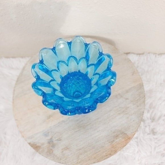 Indiana Glass Accents Vintage Tiara Indiana Glass Pineapple Candle